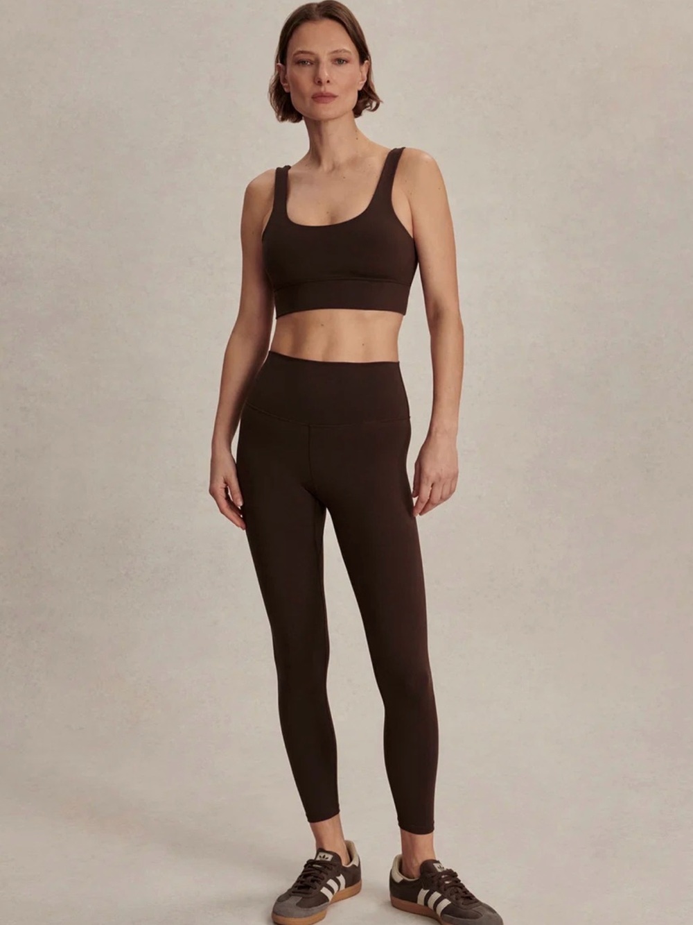 Varley FreeSoft High-Rise Legging 25" - Coffee Bean